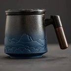 Charming Ceramic Infuser Mug for Tea and Coffee