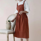 Stylish Cotton Chef Apron for Effortless Cooking