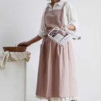 Stylish Cotton Chef Apron for Effortless Cooking