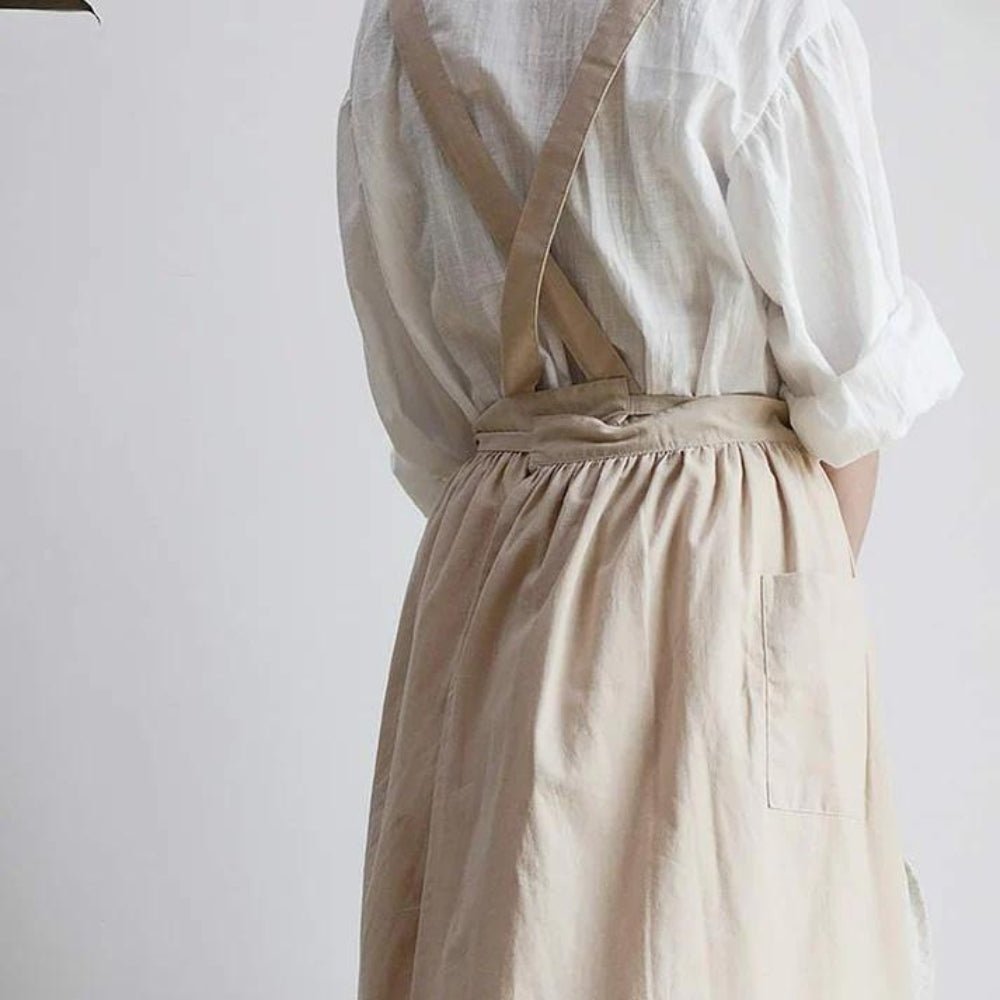 Stylish Cotton Chef Apron for Effortless Cooking