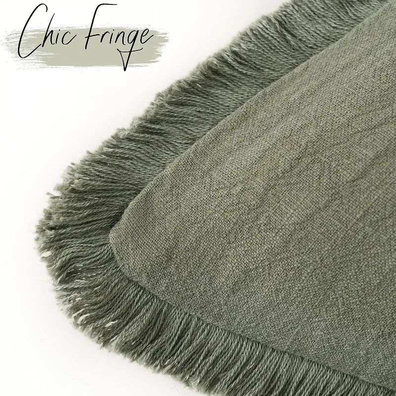 Chic Cotton-Linen Decorative Covers