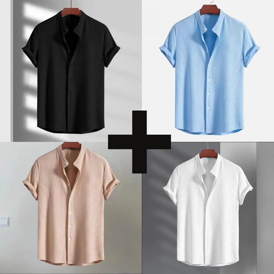 Chic Comfort Cotton Dress Shirt