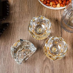 Luxurious Faceted Glass Tumbler