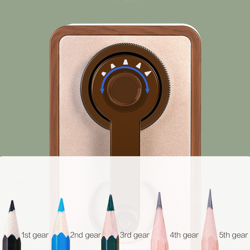 Chic Electric Pencil Sharpener for Effortless Precision
