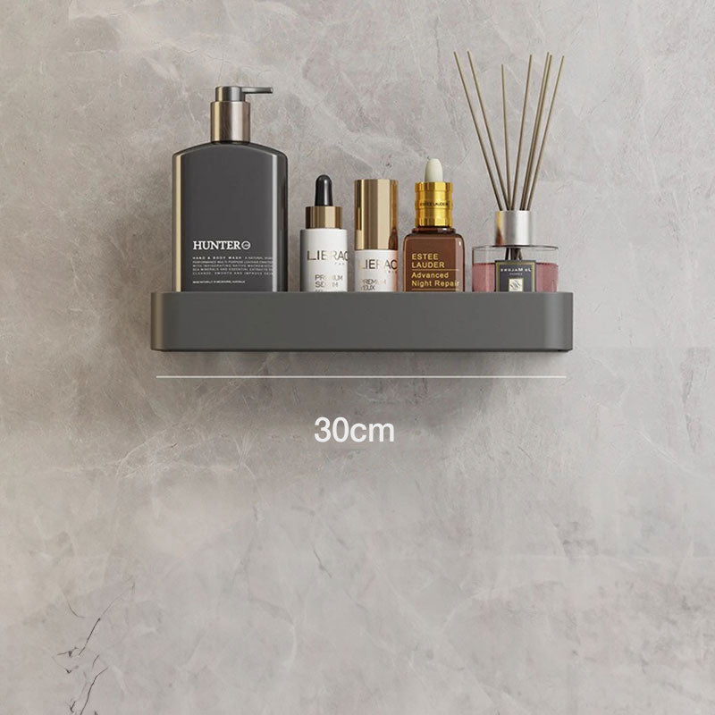 Sleek Wall-Mounted Storage Shelf for Modern Bathrooms