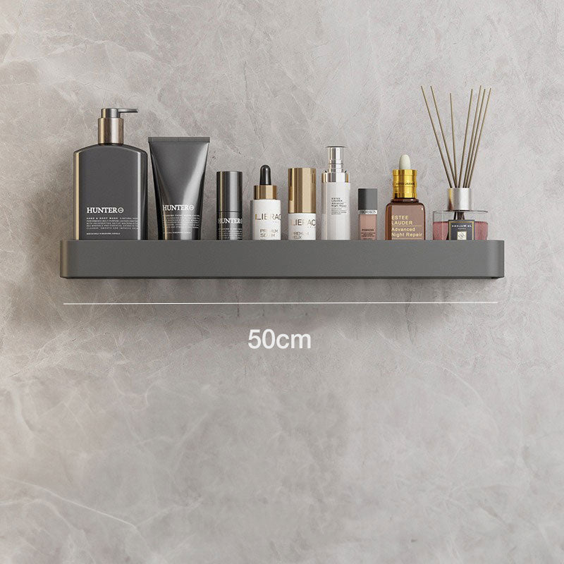 Sleek Wall-Mounted Storage Shelf for Modern Bathrooms