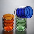 Stylish Insulated Glass Beverage Mug