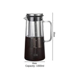 Sophisticated Glass Cold Brew Coffee Infuser