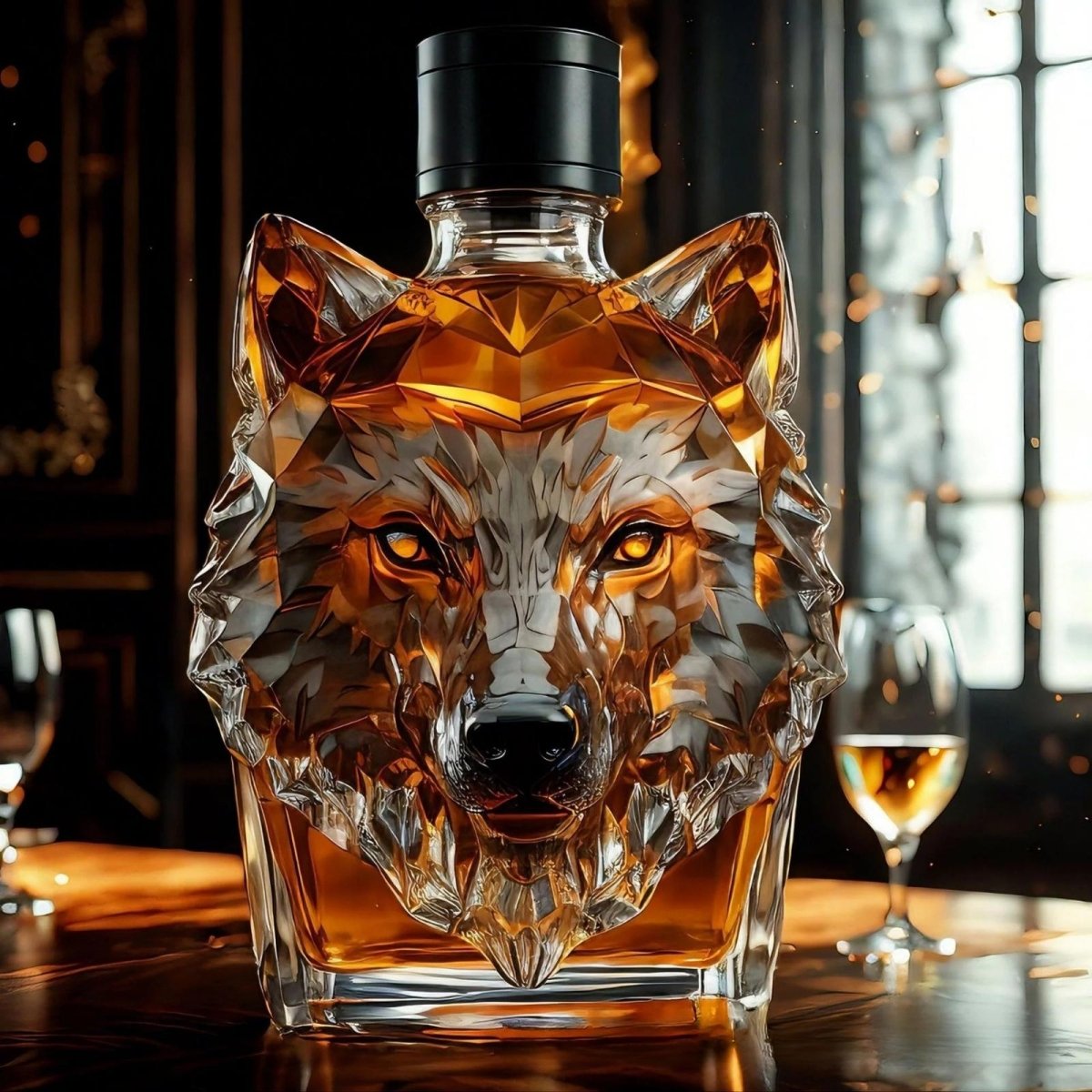 Sophisticated Crystal Wine Carafe