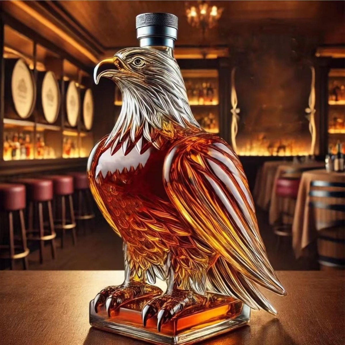 Majestic Glass Falcon Liquor Carafe