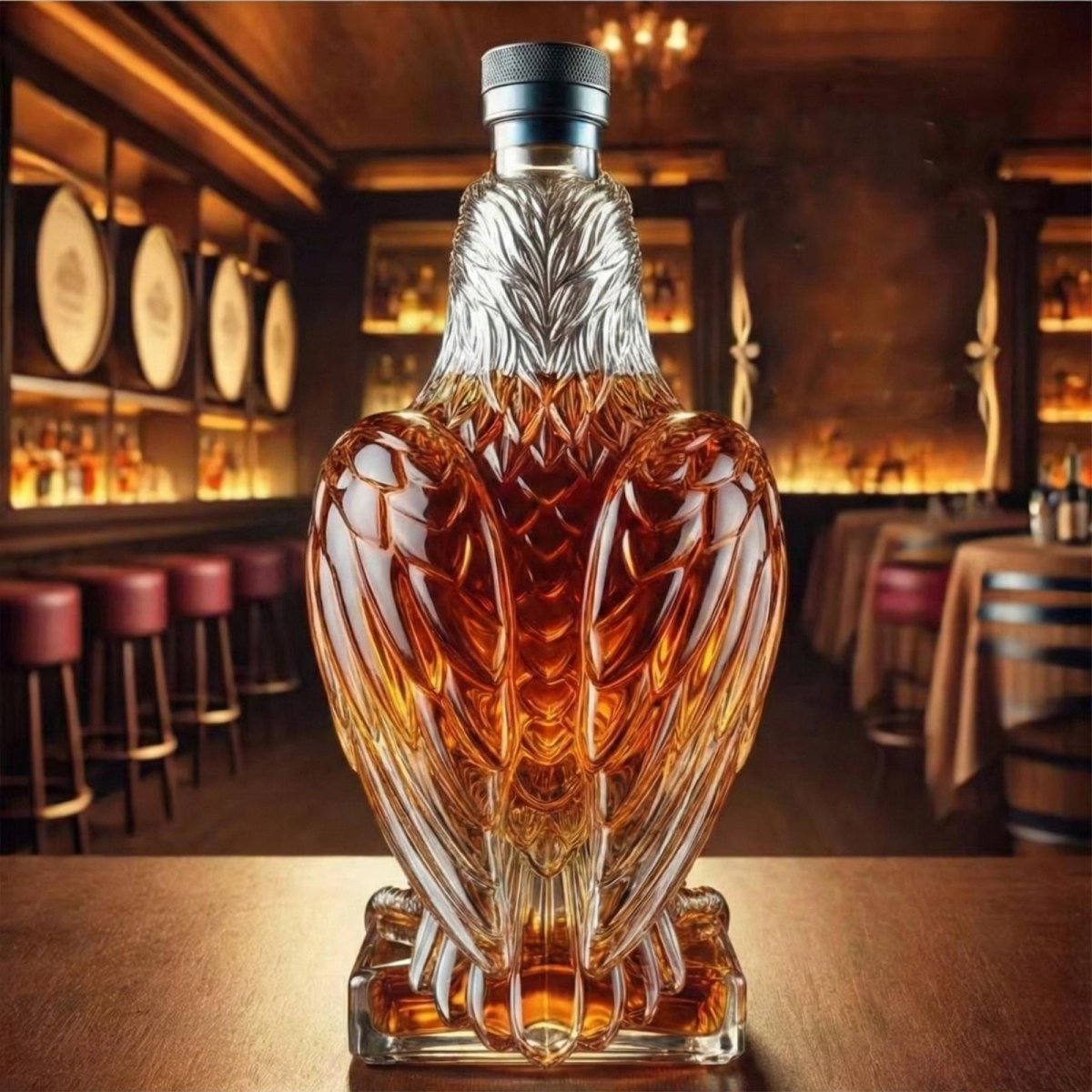 Majestic Glass Falcon Liquor Carafe