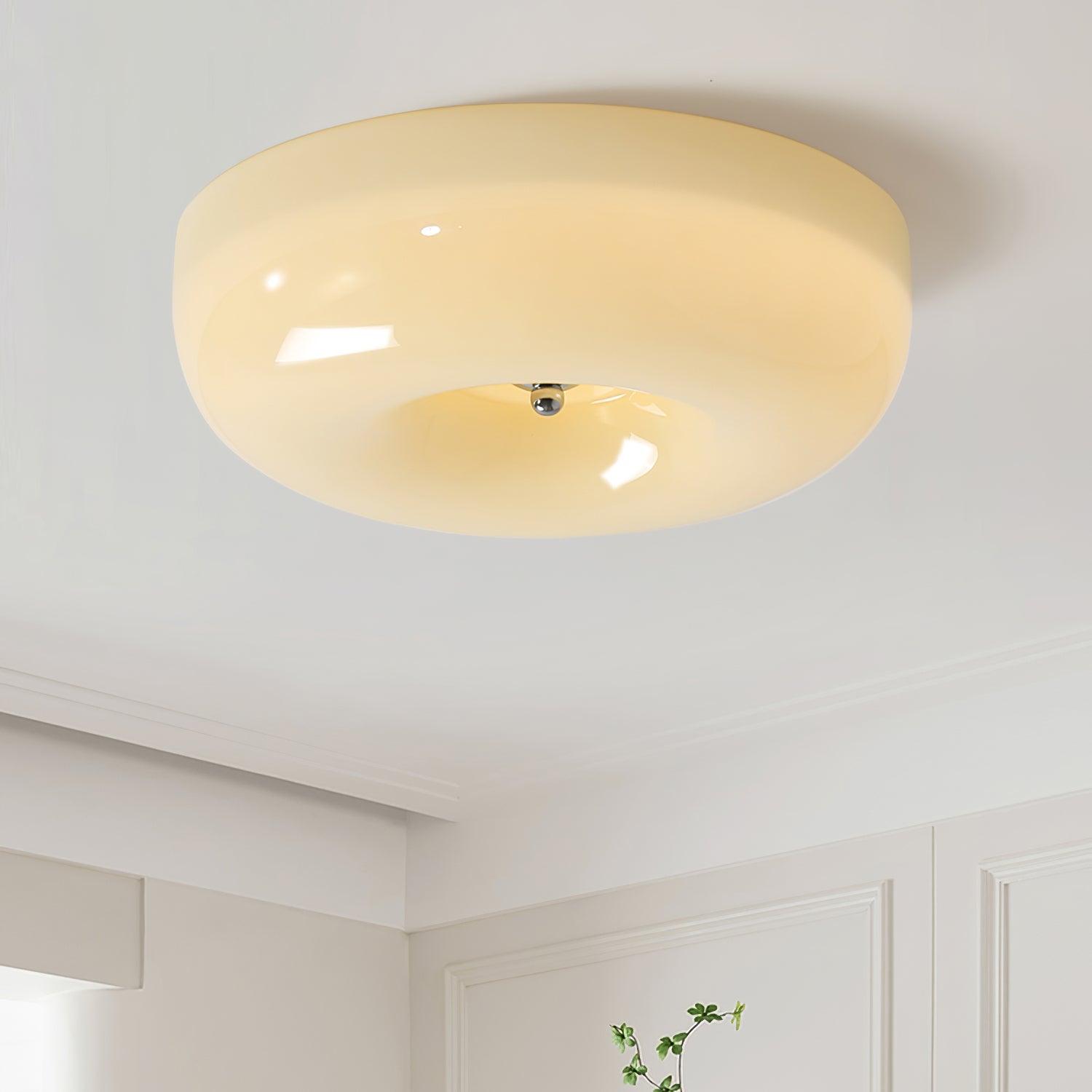 Sleek Modern Flush Mount Lighting Fixture