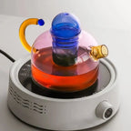 Stylish Borosilicate Glass Teapot Set