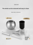 Chic Gold Toilet Cleaning Set for a Luxurious Touch