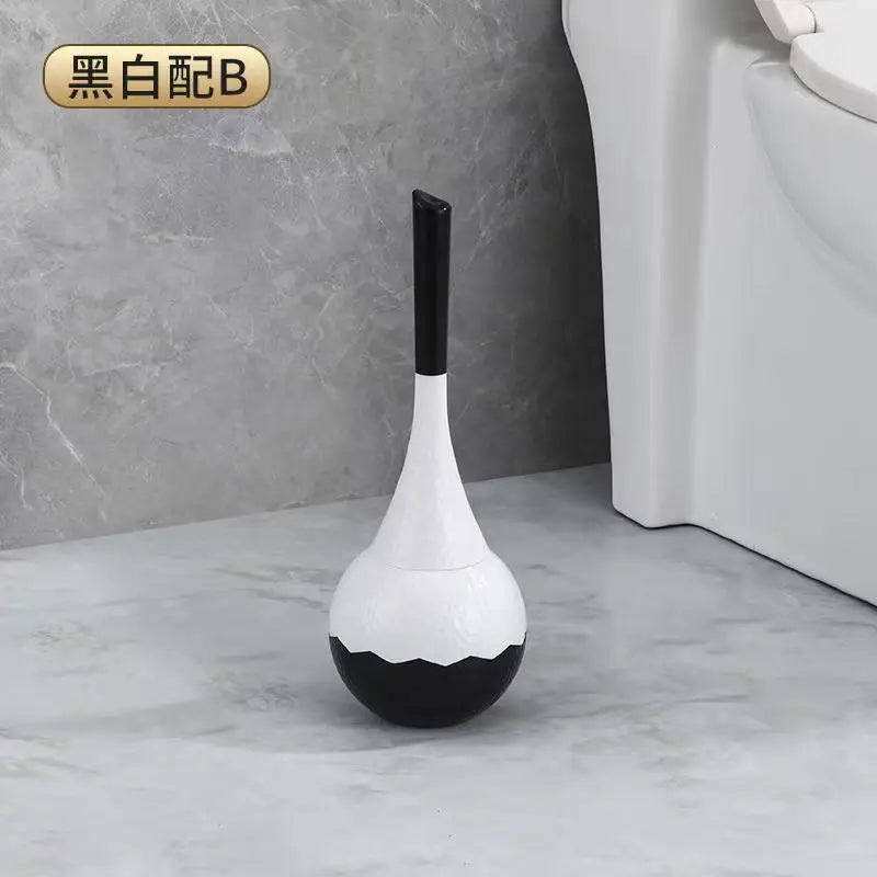 Chic Gold Toilet Cleaning Set for a Luxurious Touch