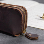 Chic Leather Organizer Pouch for Everyday Essentials