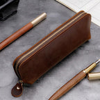 Chic Leather Organizer Pouch for Everyday Essentials