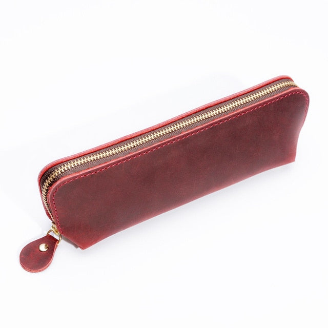Chic Leather Organizer Pouch for Everyday Essentials