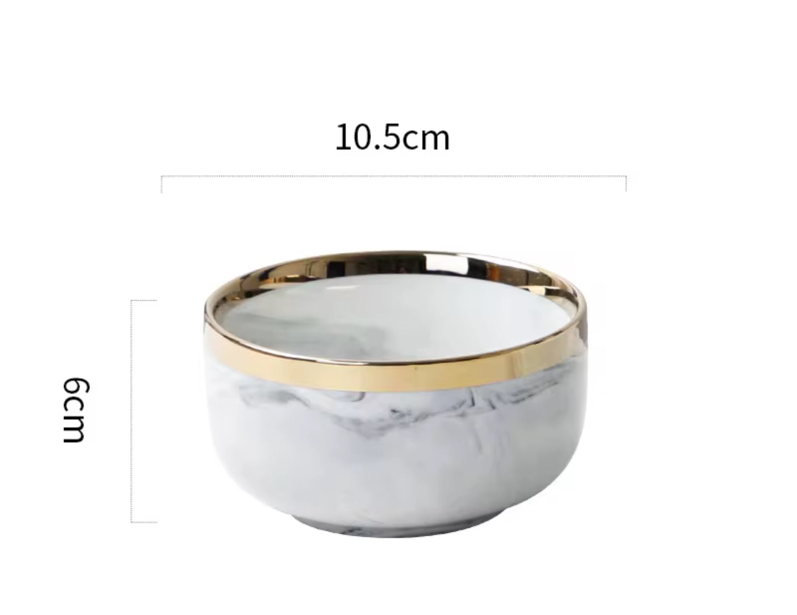 Sophisticated Marble-Style Dining Set