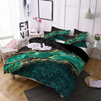 Luxurious Marble-Inspired Duvet Cover Collection