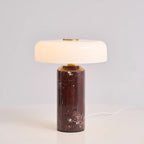Portable Cordless Table Lamp – Elegant Marble Design with Built-in Battery for Living Room or Bedside