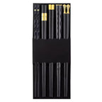 Chic Stainless Steel Chopstick Collection