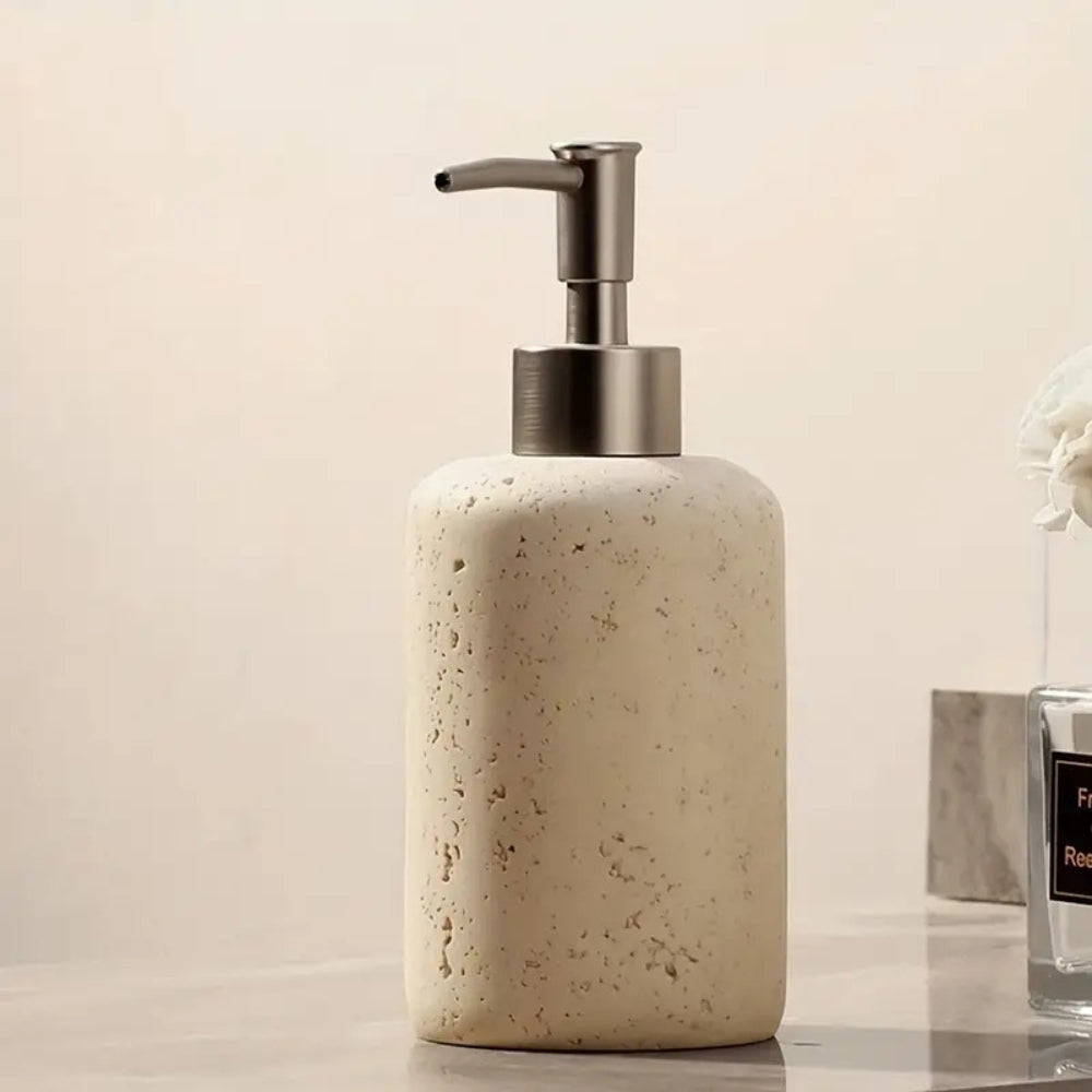 Chic Marble Effect Liquid Soap Dispenser
