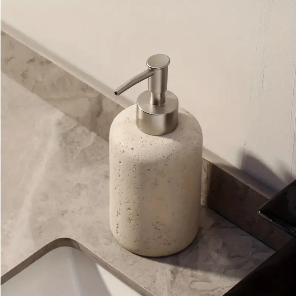 Chic Marble Effect Liquid Soap Dispenser