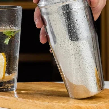 Chic Stainless Steel Mixology Set for Home Entertaining