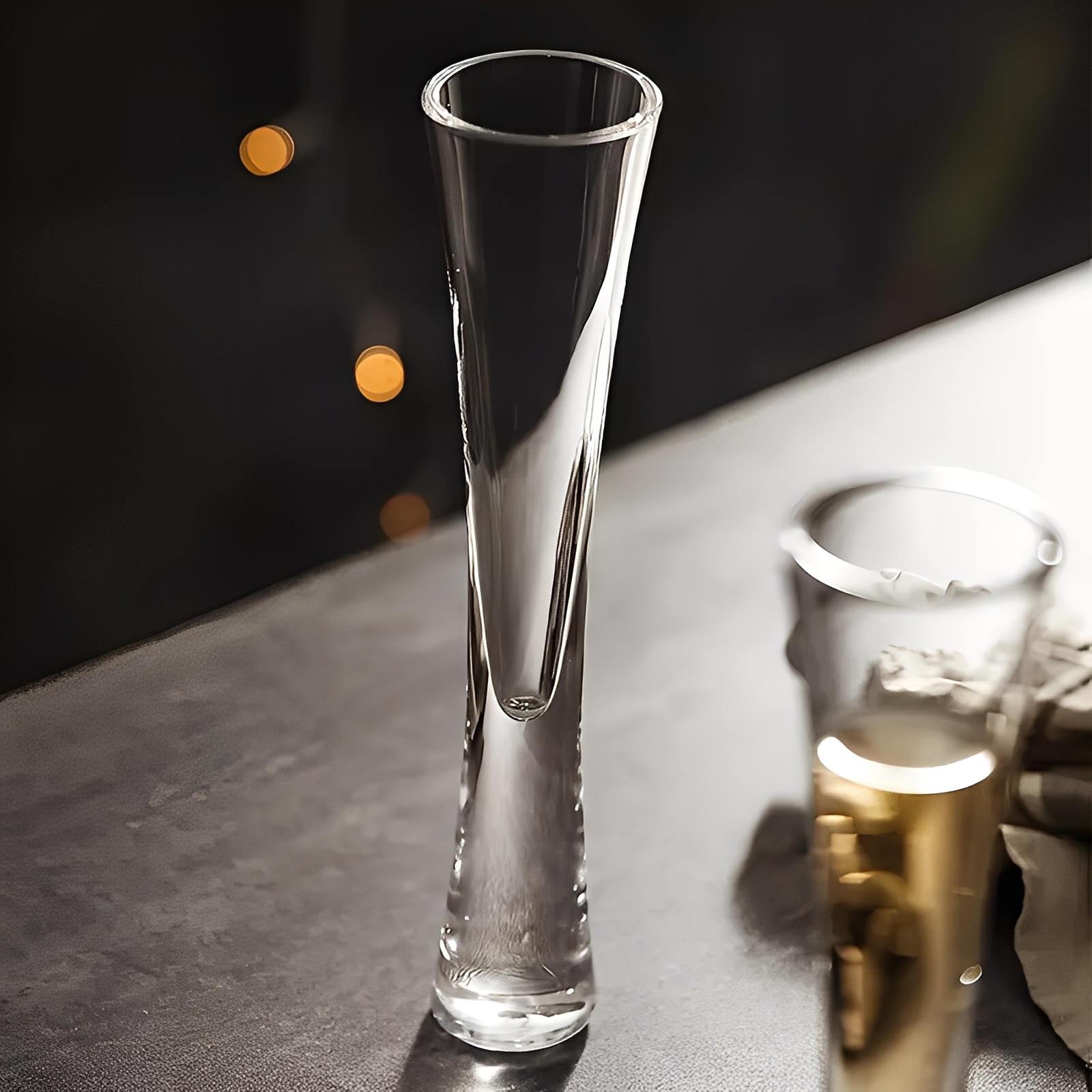Stylish Slim Glassware Set for Sophisticated Sipping