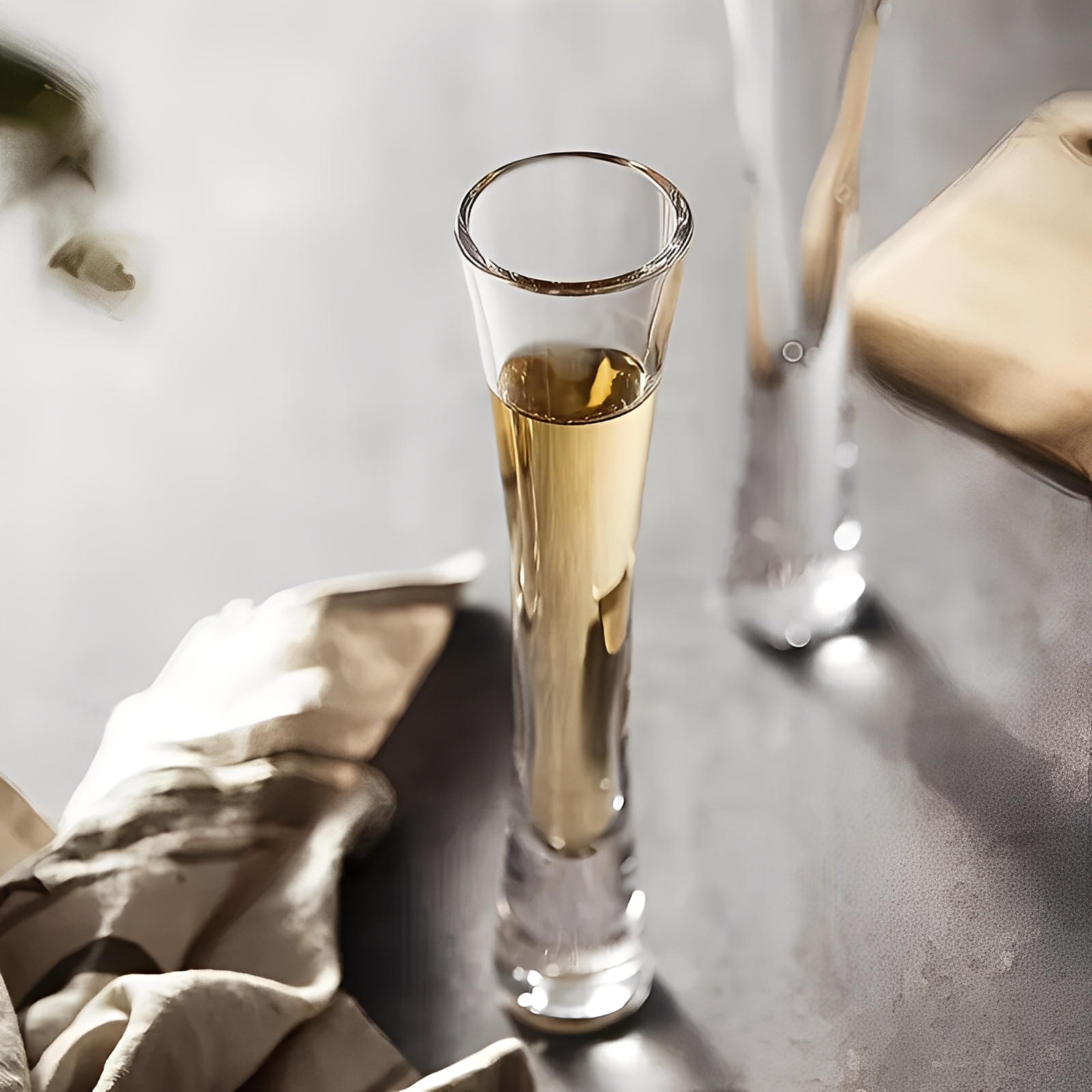 Stylish Slim Glassware Set for Sophisticated Sipping