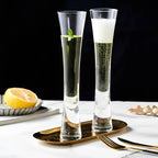 Stylish Slim Glassware Set for Sophisticated Sipping