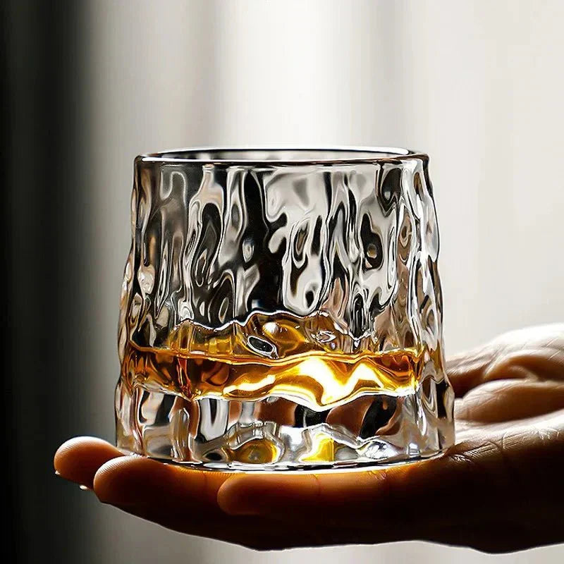 Sophisticated Ripple Whiskey Tumbler