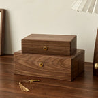 Stylish Walnut Jewelry Organizer