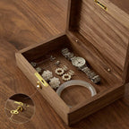 Stylish Walnut Jewelry Organizer