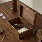 Stylish Walnut Jewelry Organizer