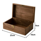 Stylish Walnut Jewelry Organizer