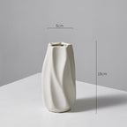 Contemporary Sculpted Ceramic Flower Vase