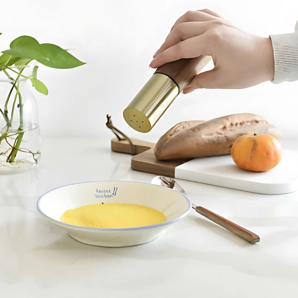 Stylish Wooden Salt and Pepper Set