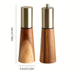 Stylish Wooden Salt and Pepper Set