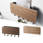 Chic Wooden Organizer Shelf for Home and Office