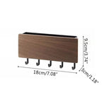 Chic Wooden Organizer Shelf for Home and Office