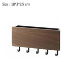 Chic Wooden Organizer Shelf for Home and Office