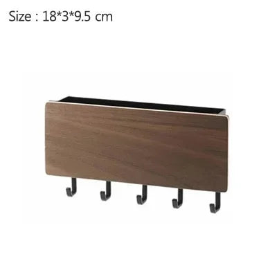 Chic Wooden Organizer Shelf for Home and Office
