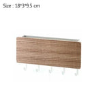 Chic Wooden Organizer Shelf for Home and Office