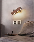 Chic Wooden Wall Light Fixture