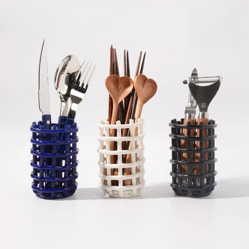 Chic Handcrafted Ceramic Organizer
