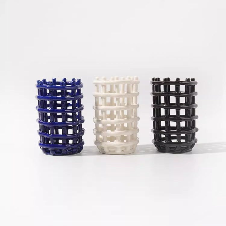 Chic Handcrafted Ceramic Organizer