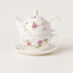 Charming Floral Tea Set for One – Perfectly Compact