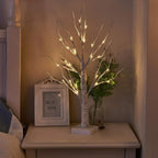 Elegant Birch Design Lighted Tree Decoration – USB Powered